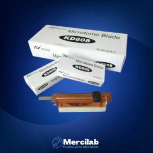 CUCHILLA-DESECHABLE-PARA-MICROTOMO-PERFIL-BAJO-MARCA-KEDEE-KD808 cuchilla-desechable-para-microtomo-marca-kedee-perfil-bajo-caja-x50und